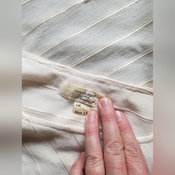 ☀️ Vintage Diagonal Striped Dress - Picture 5 of 6